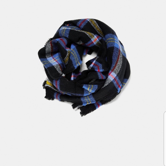 Zara Accessories Zara Plaid Scarf Poshmark